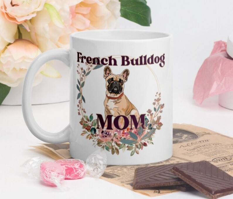 Christmas Gift for French Bulldog Mom 11OZ Coffee Mug