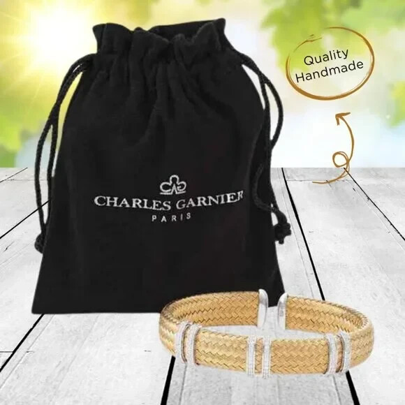 Charles Garnier Golden Glamour Elegant Bangle