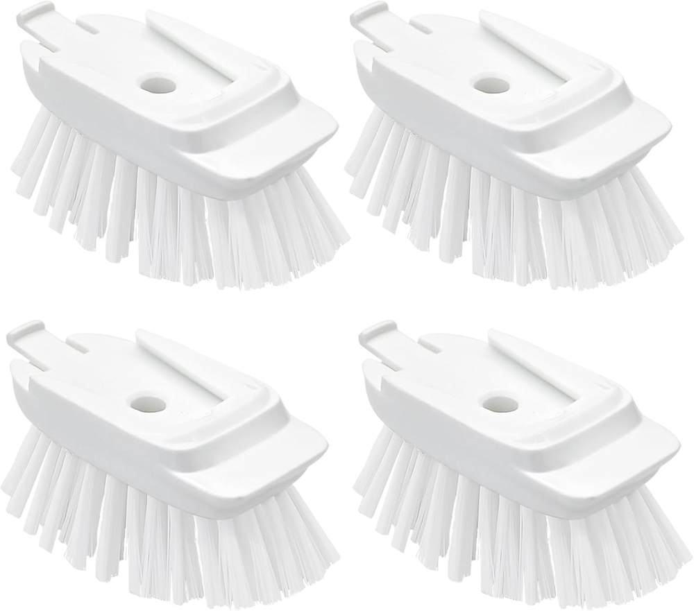 New Brush Refills for OXO New Soap Dispensing Dish Brush - 4 Pack Dish Brush Cle