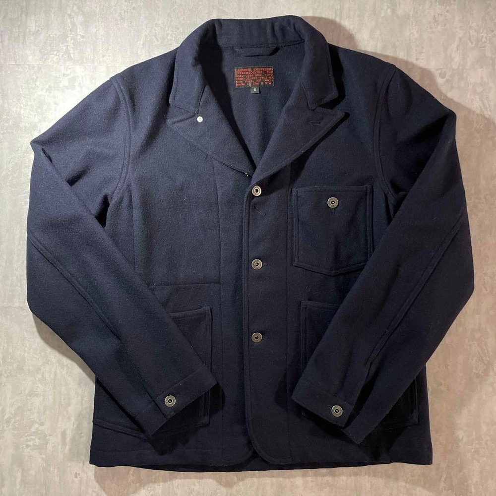 [engineered garments] Open collar coveralls, navy  Men Size S  Used