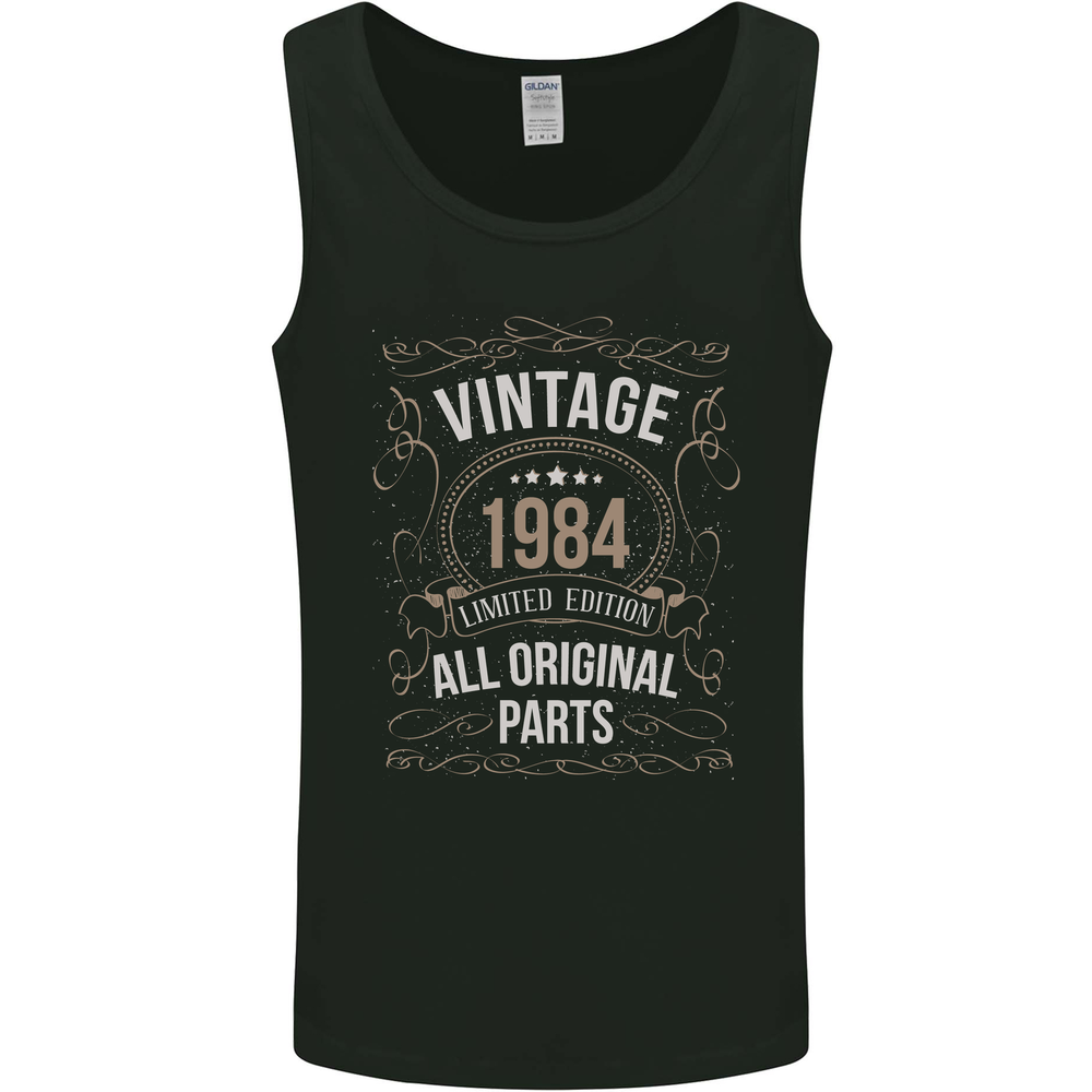 41st Birthday Limited Edition 1984 Mens Vest Tank Top