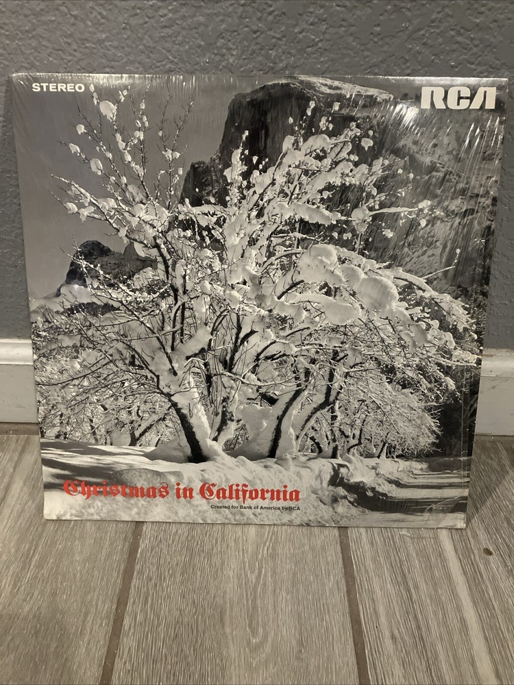 Christmas In California Rca Vinyl Record 1968 Vintage