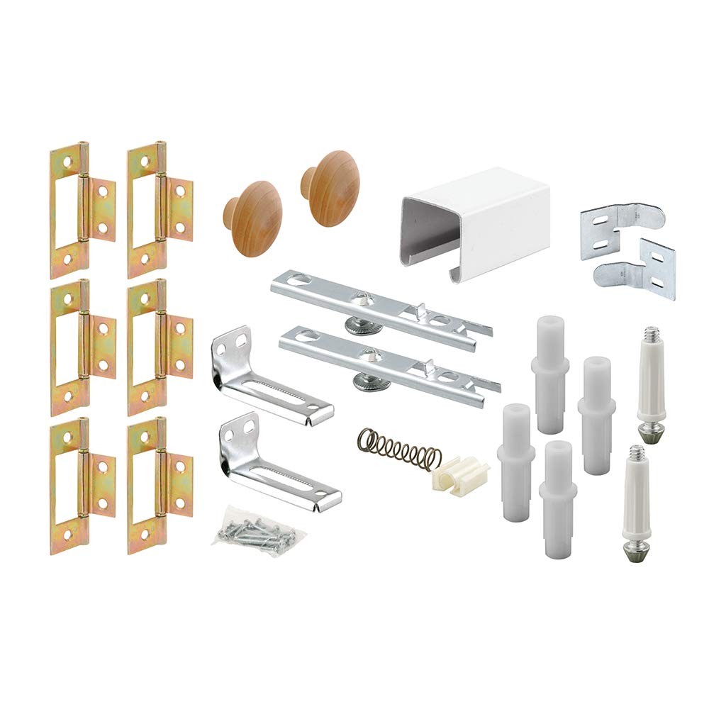 164687 48 In., Bi-fold Closet Door Track Kit (1 Kit)