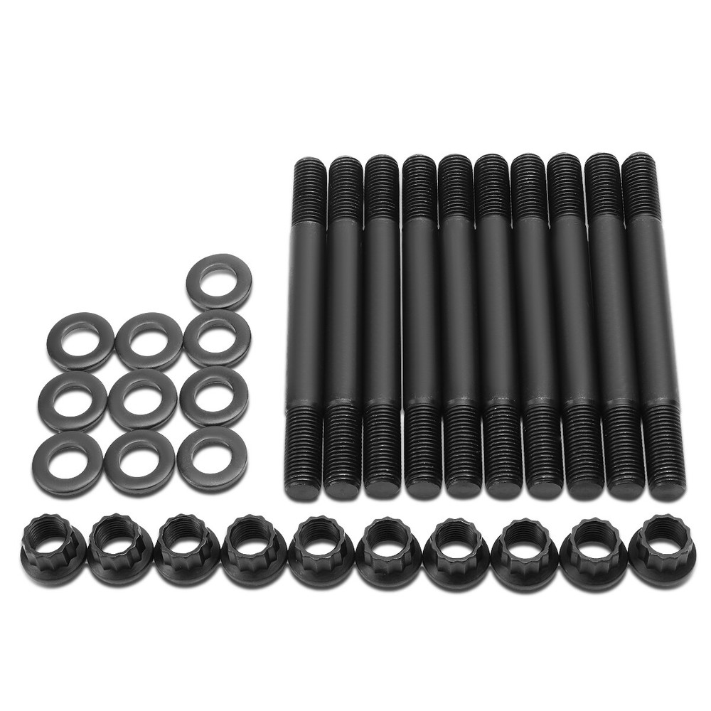 For 1994-1999 Mitsubishi Eclipse 2.0T 8740 Chromoly 12-Point Head Studs Assembly