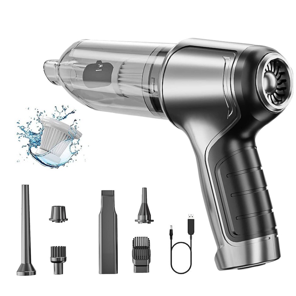Cordless Handheld Car Vacuum Cleaner with Powerful Suction - Car Vacuum Clean...