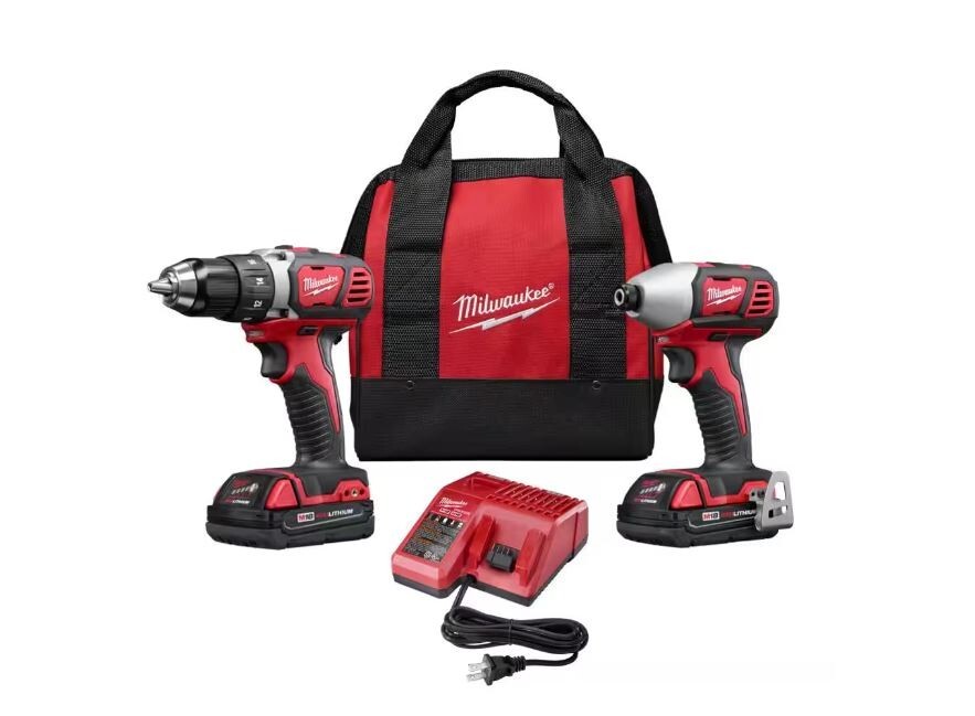New ! 2691-22 M18 18V Cordless Li-Ion Drill Driver / Impact Driver Combo Kit