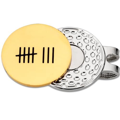 8 Year Anniversary Bronze Valentines Day Gifts for Him Golf Ball Marker Hat