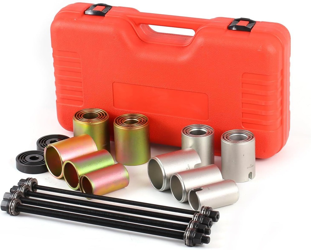 US 26pcs Universal Press Pull Sleeve Kit Bushing Bearing Seals Installation Remo