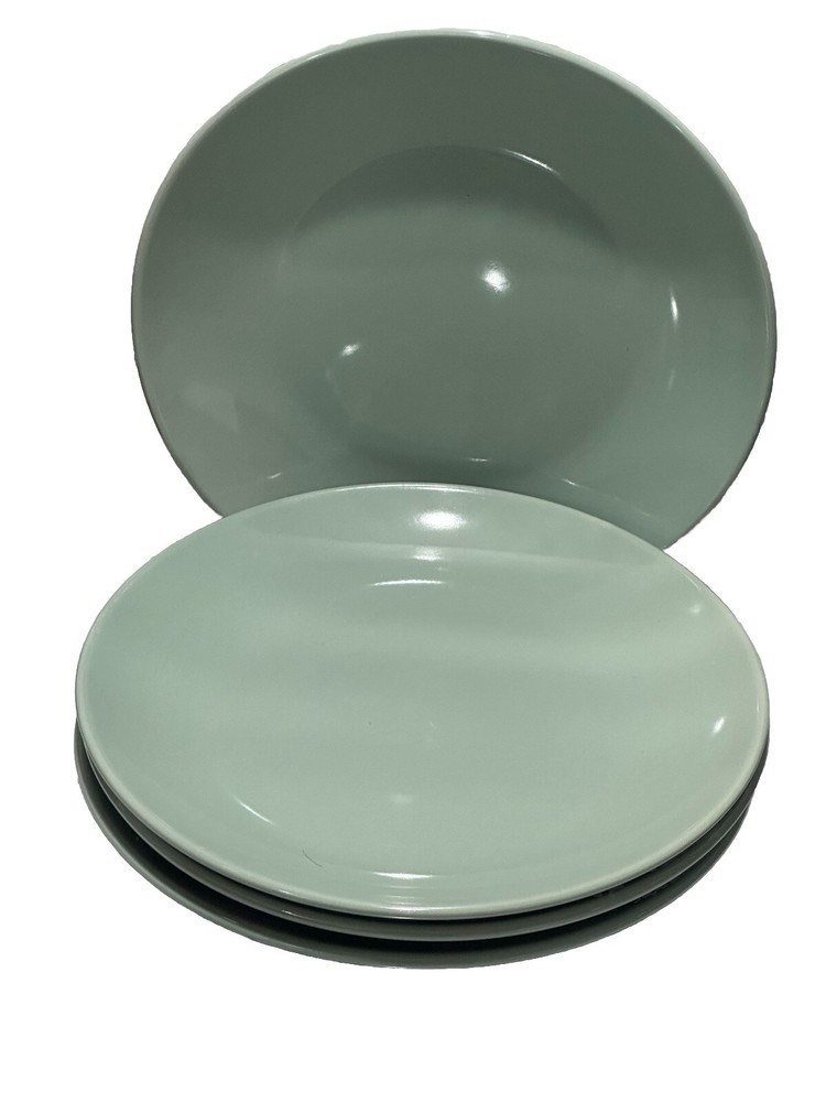 Royal Norfolk Ceramic 1 individual Lime Green Salad Plates 7.5 In Set Of 4