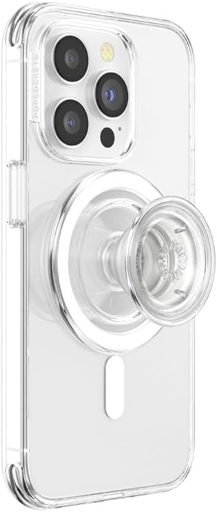Magsafe Phone Grip with Adapter Ring - Secure Magnetic Phone Holder  