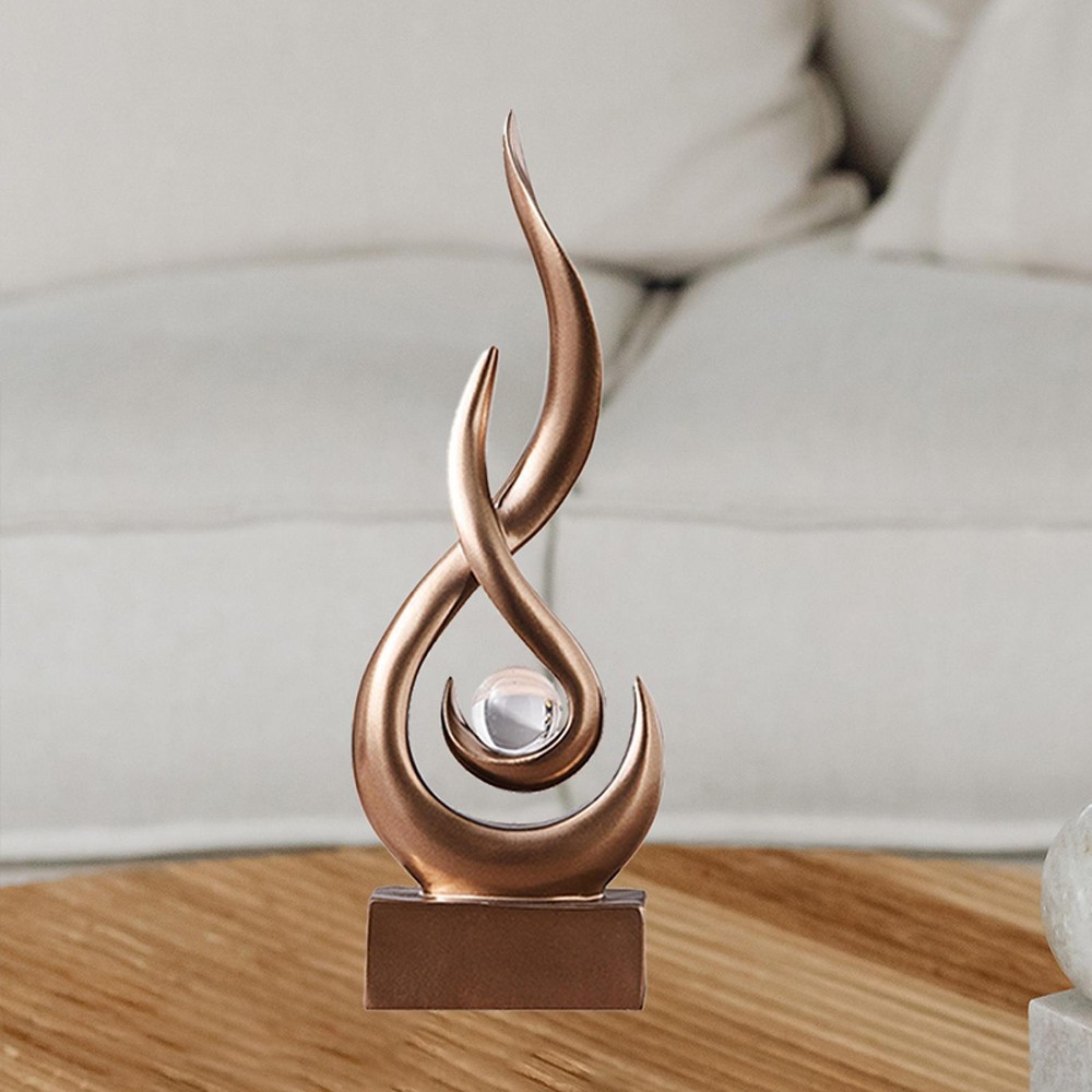 Resin Statue Tabletop Figurine Artwork Birthday Gift Collectible Decoration