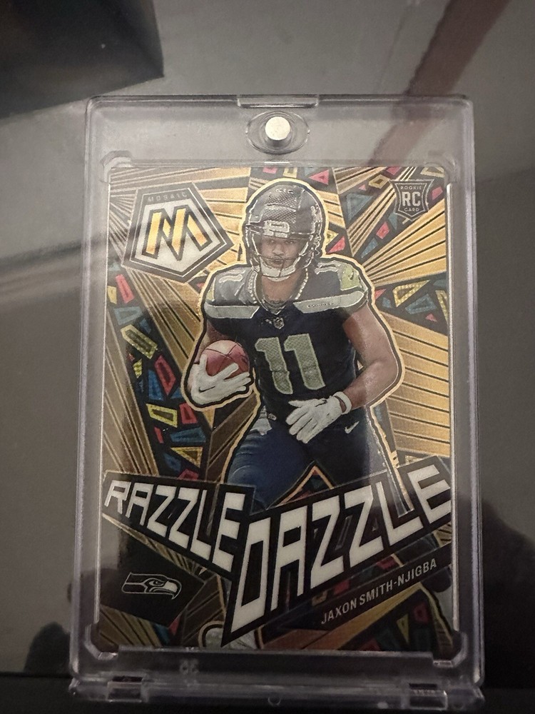 Jaxon Smith-Njigba 2023 Panini Mosaic Rookie RC Razzle Dazzle Case Hit #RD-29