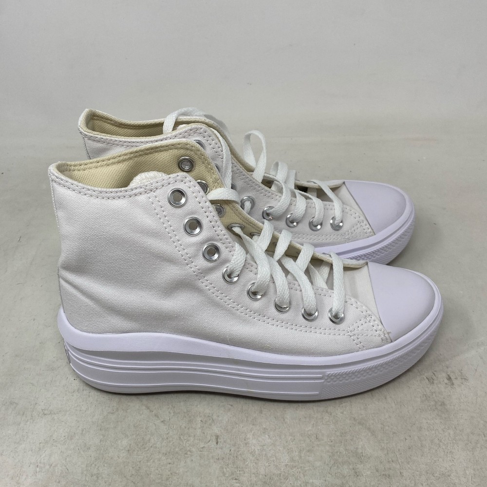 Converse Chuck Taylor All Star Move Platform High Top White/Ivory - Women's 7