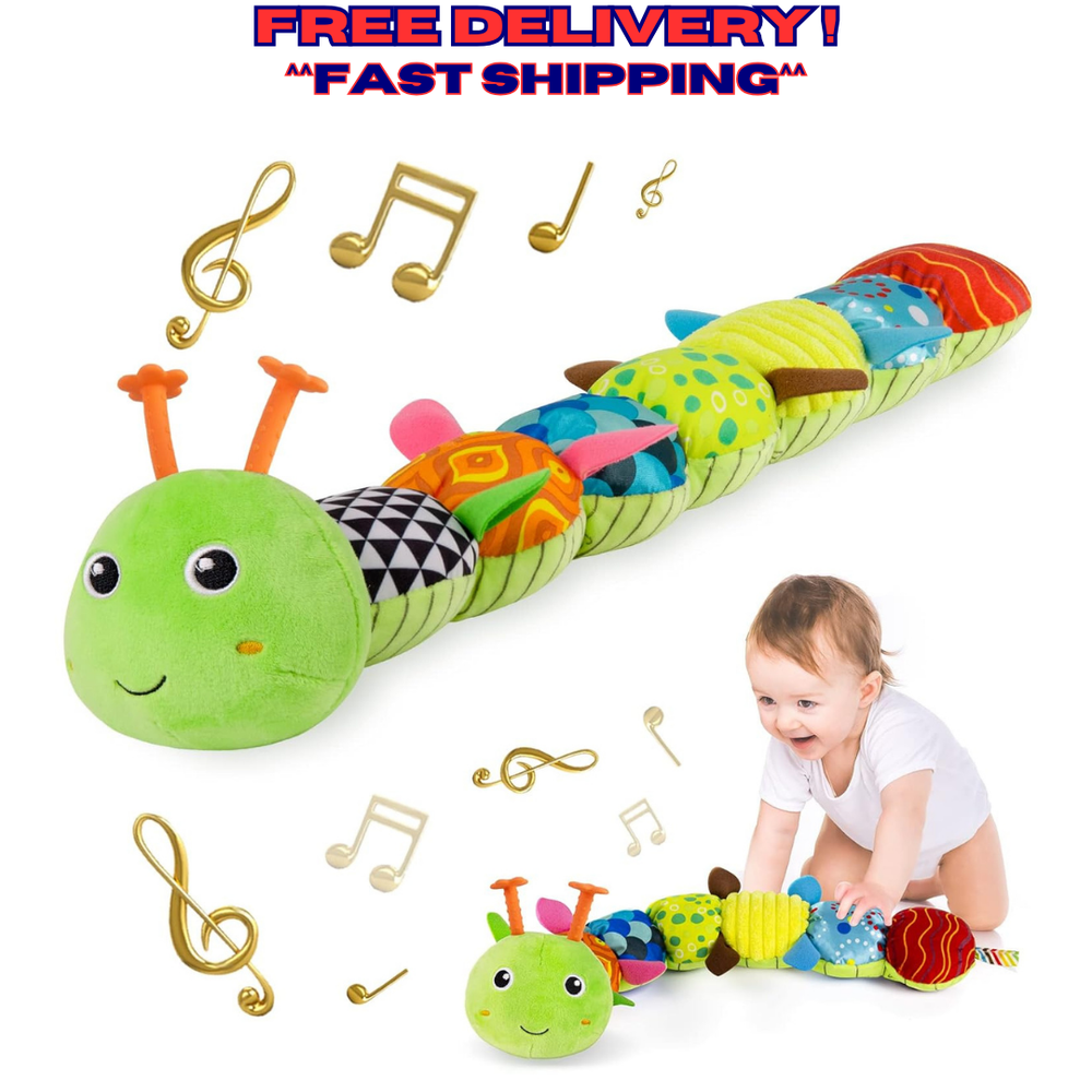 Sumobaby Musical Stuffed Animal Soft Toy for Infants and Babies