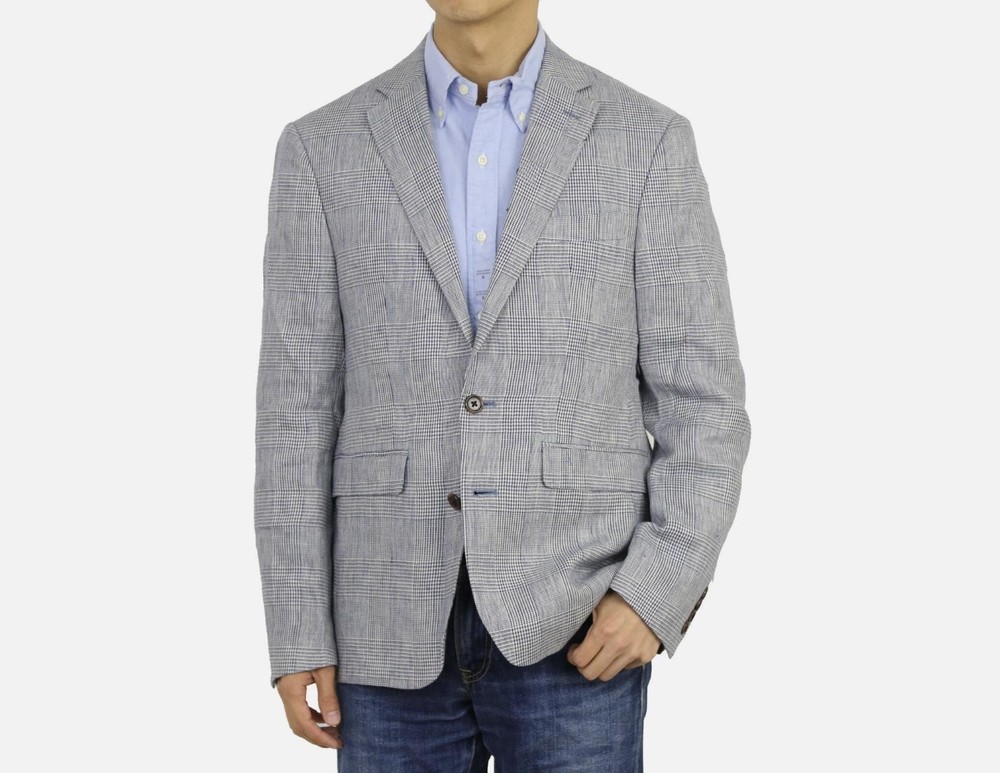 Tommy Hilfiger Mens Modern Fit Linen Sport Coat 42 R NEW $295 BTNH1AT40037