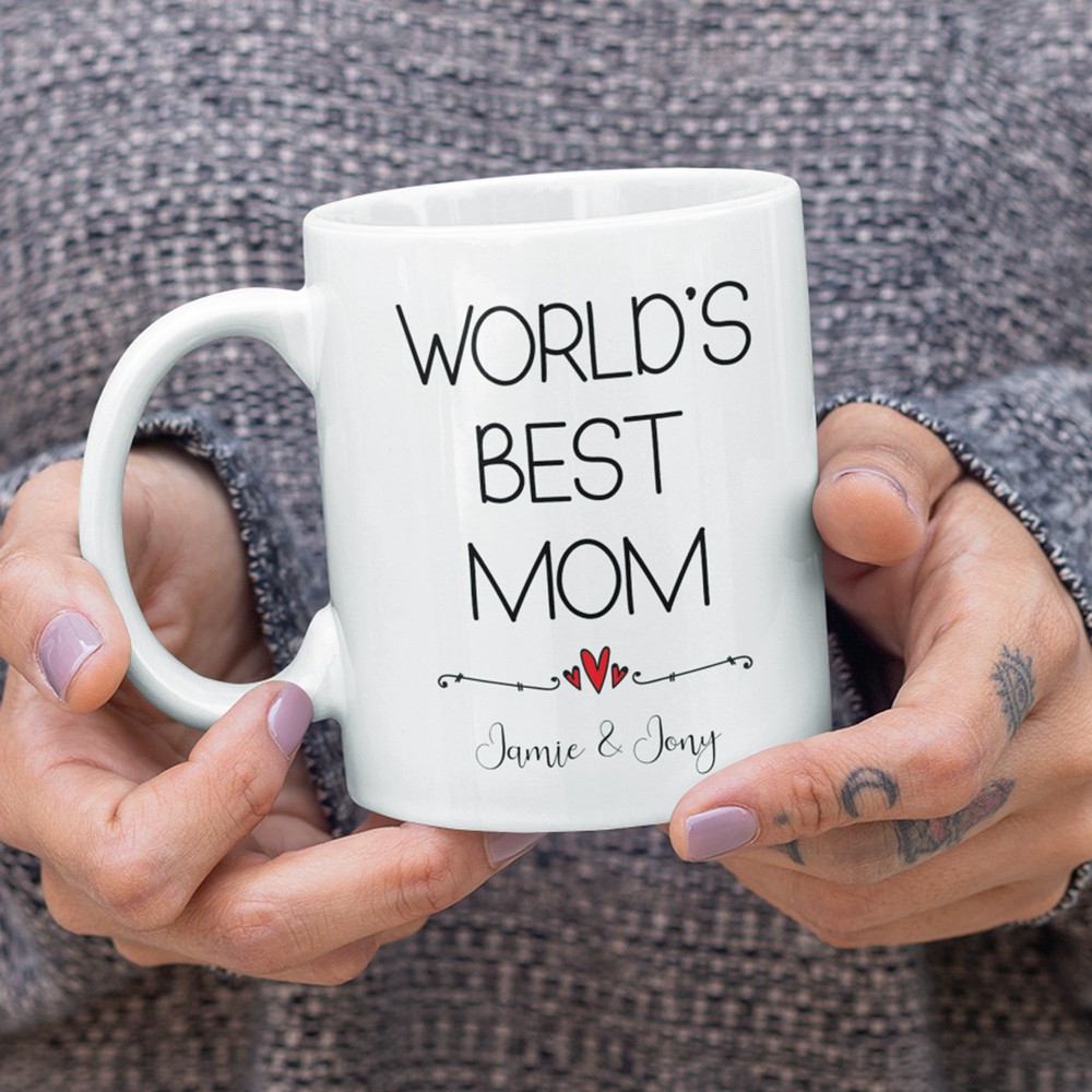 World's Best Mom Mug Personalized Mug Mom Mug Best Mom Ever Gift For Mom Mothers