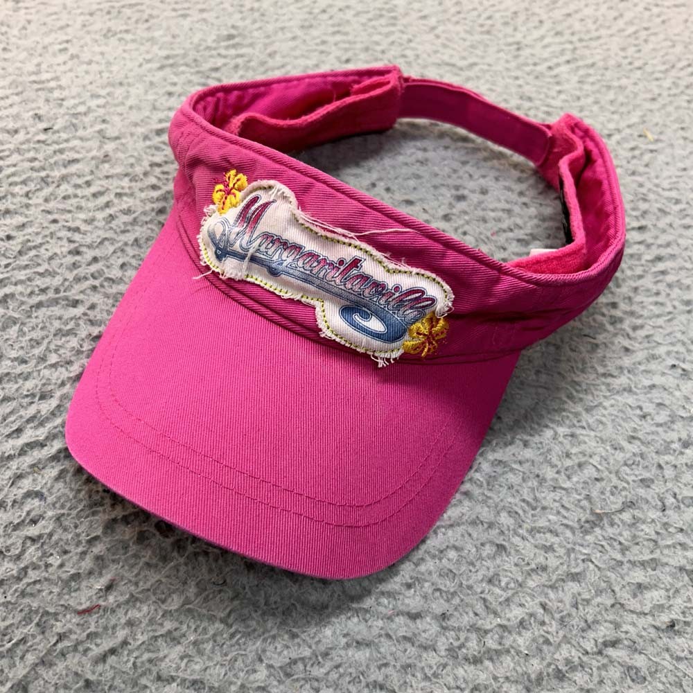 Margaritaville Distressed Patch Hat Cap Visor One Size Sun Shade Party