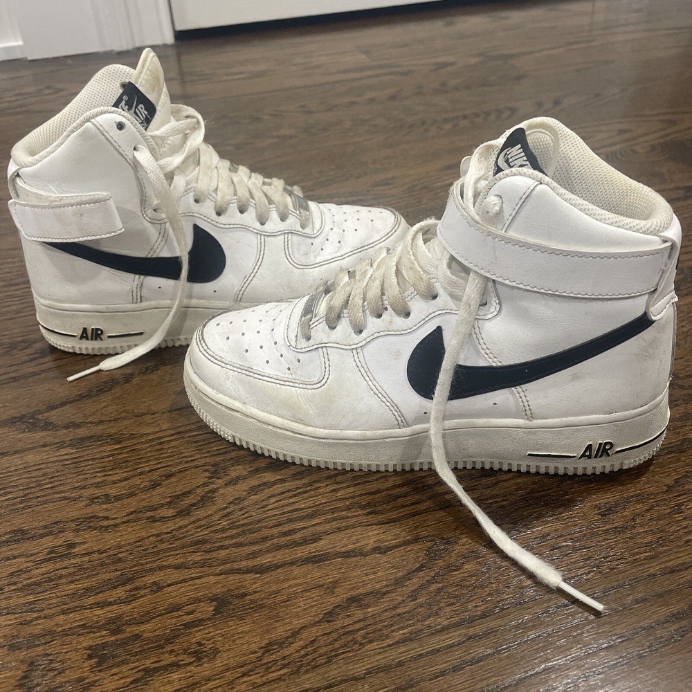 Size 6 - Nike Air Force 1 High White Black