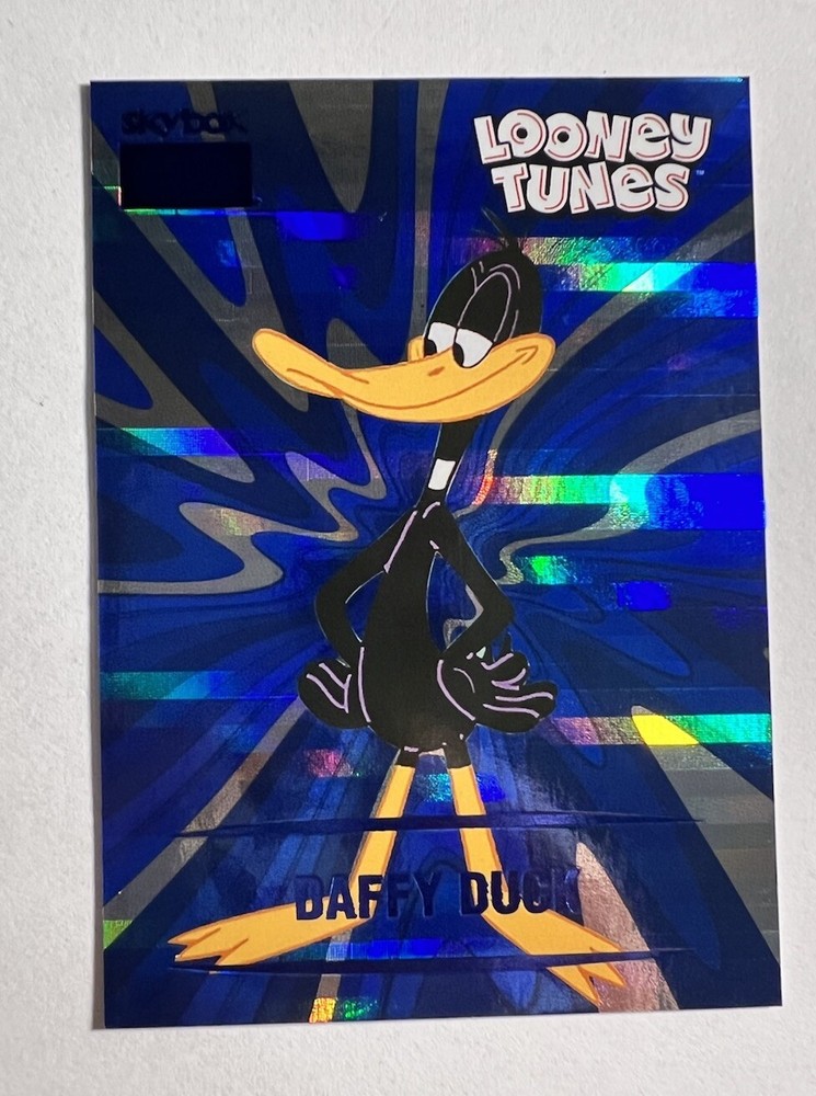 2024 UD Fleer Looney Tunes Daffy Duck Skybox Premium Sapphire Star 75