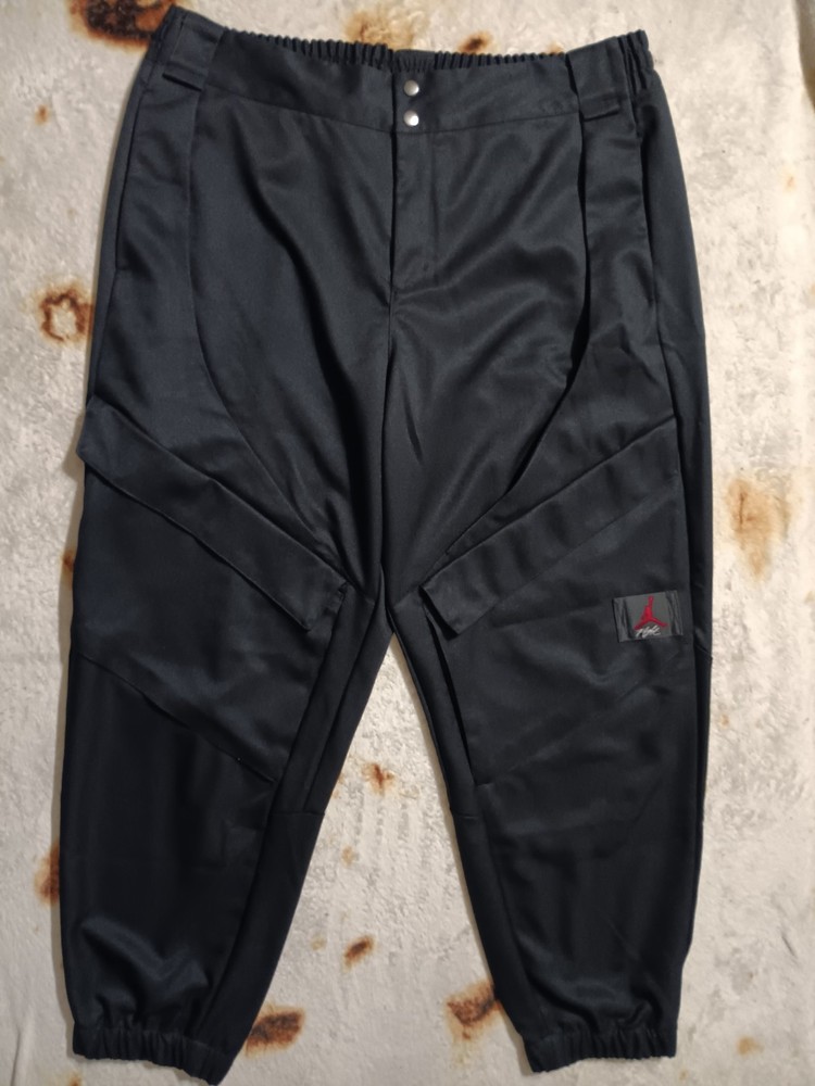Air Jordan Parachute Nylon Jogger Pants for Men Large White Basketball Track