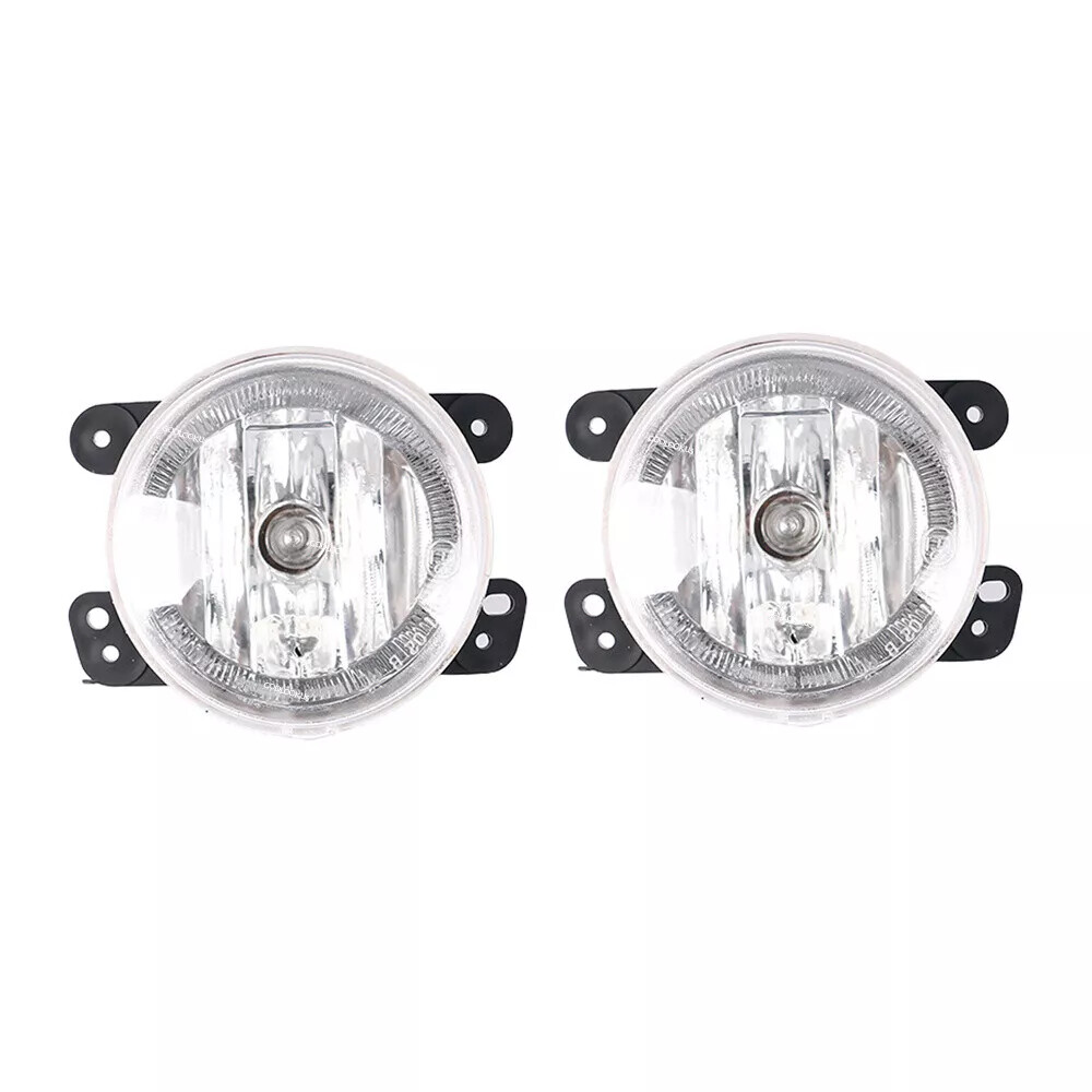 2Pcs Fog Light With Bracket For Chrysler Dodge Jeep Wrangler 11-17 05182026AA*