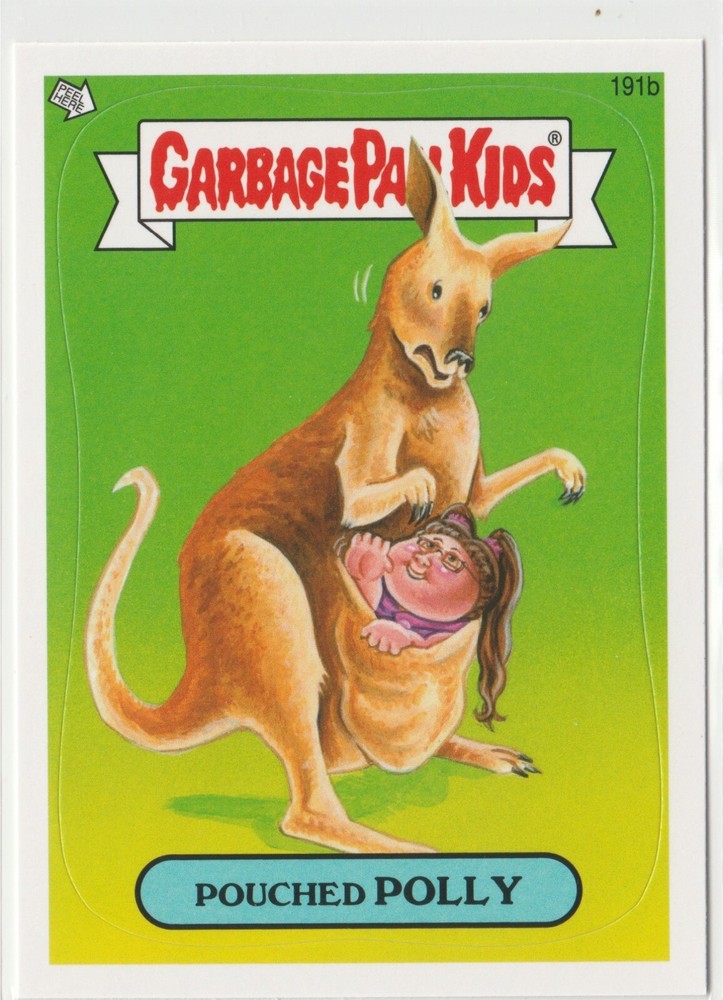 Pouched Polly #191b Garbage Pail Kids GPK 2013 Series 3 BNS3 Brand New