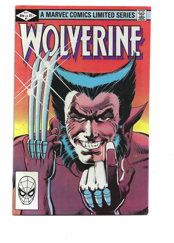 WOLVERINE #1  Frank Miller Cover/Artwork  Chris Claremont Story  1982  MARVEL