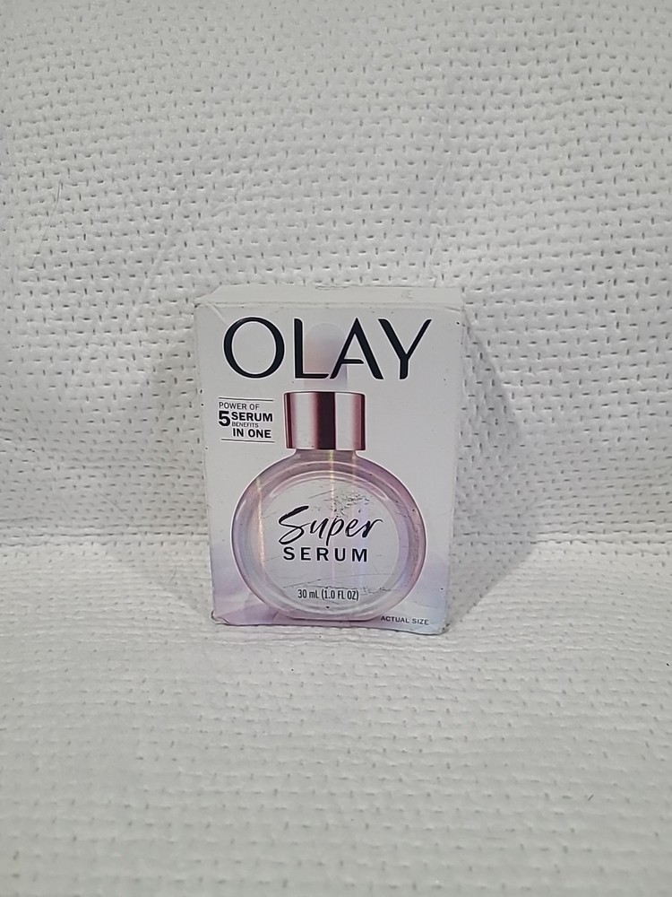 Olay Super Serum 5-in-1 Niacinamide Vitamin C Collagen Peptide 1oz 30ml