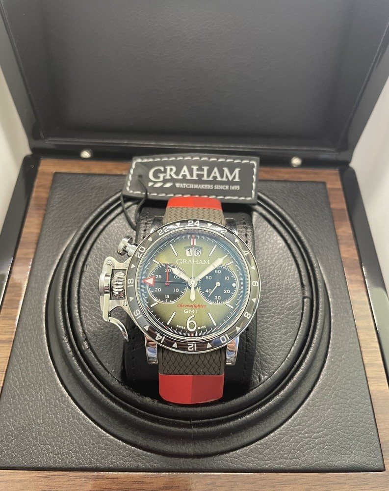 🎄Luxury Graham Swiss Watch at Christmas Sale Price – Shop Now on eBay!🎄-image