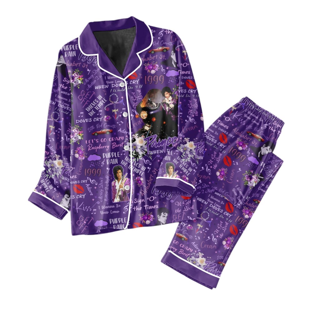 Prince Button Down Pajamas Set   GNE 1202