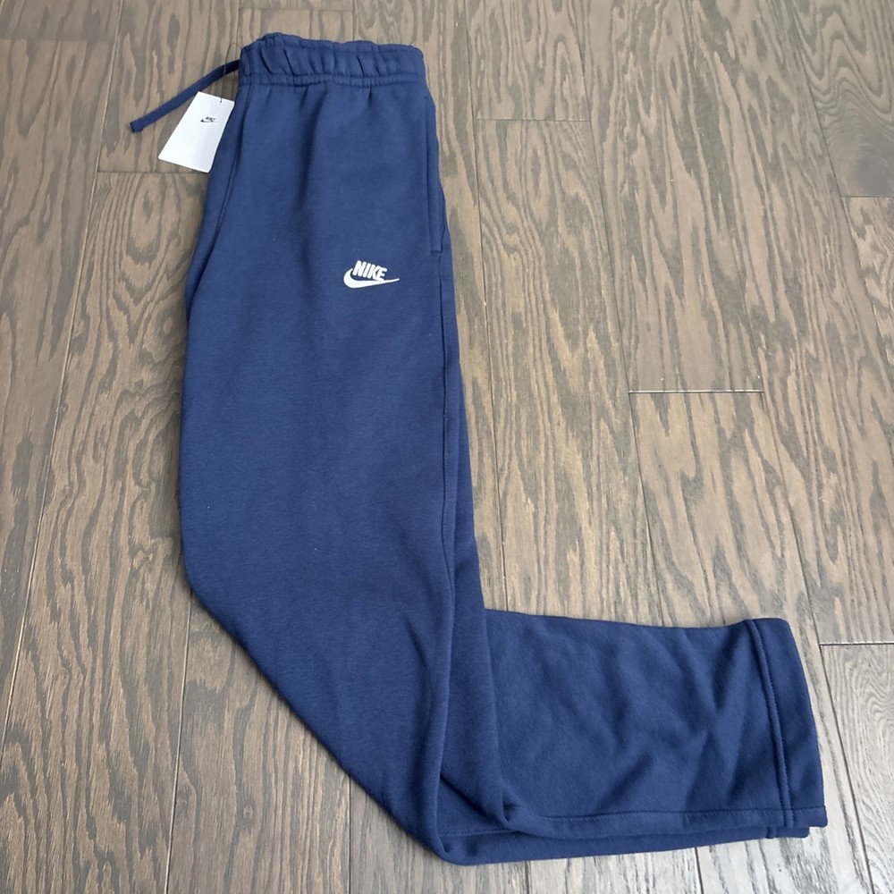 NWT Nike Sportswear Club Fleece Pants Joggers Midnight Navy BV2707-410 Small S