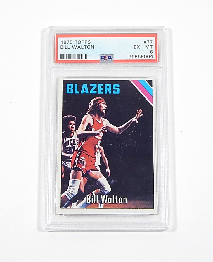 1975-76 Topps Bill Walton Basketball Card #77 Vintage NBA