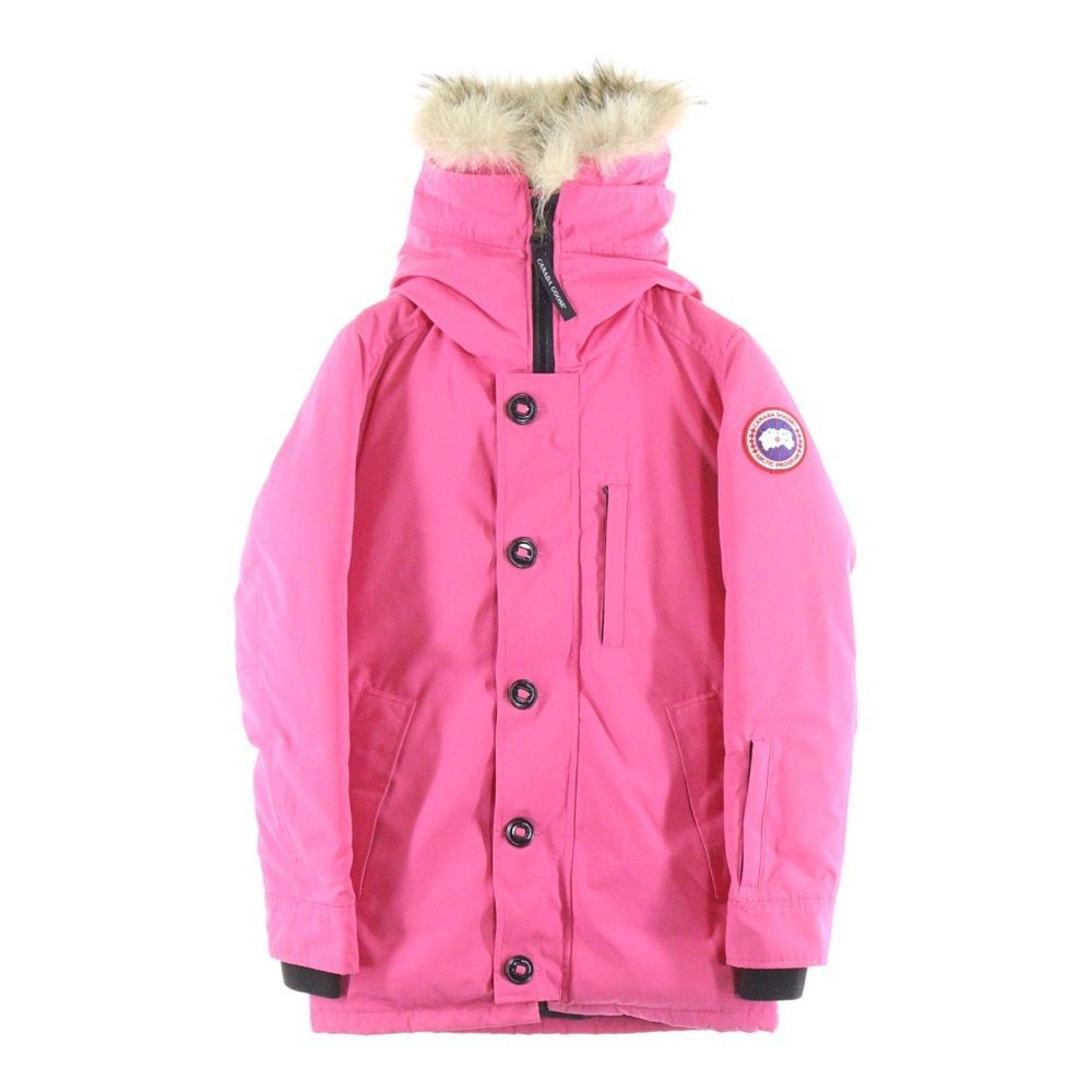 CANADA GOOSE JASPER PARKA Jasper Parka Coyote Fur Hooded Zip Up Down Jacket