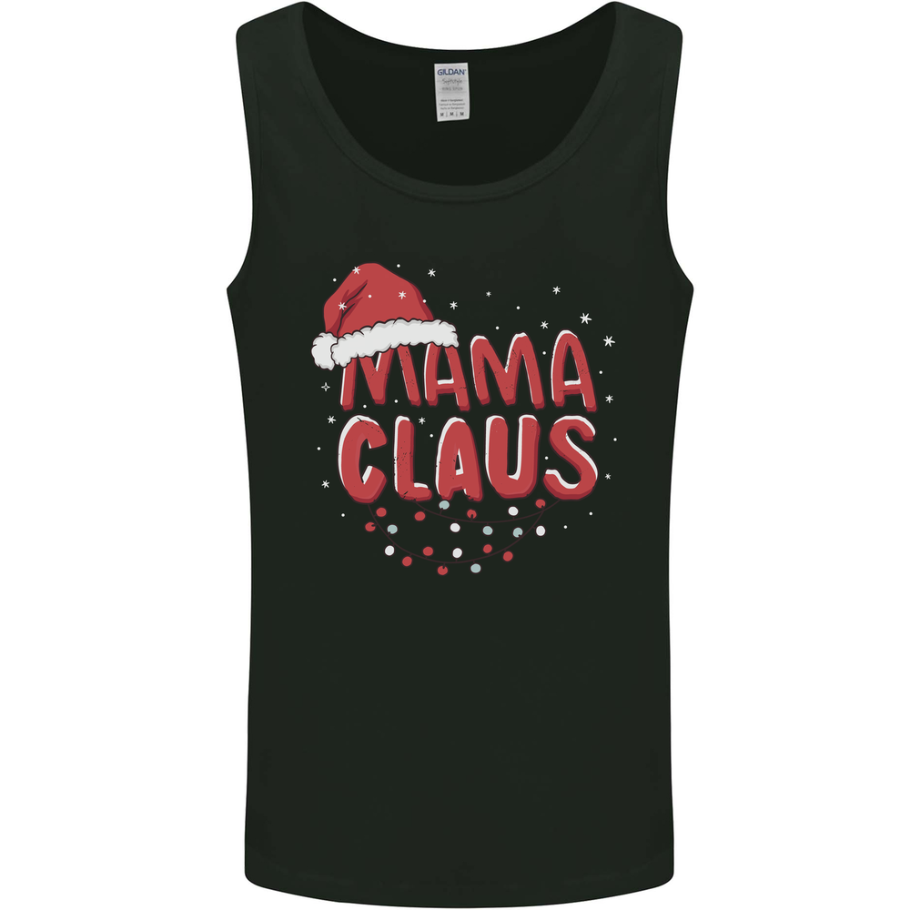 Mamma Claus Funny Xmas Mum Mummy Mens Vest Tank Top