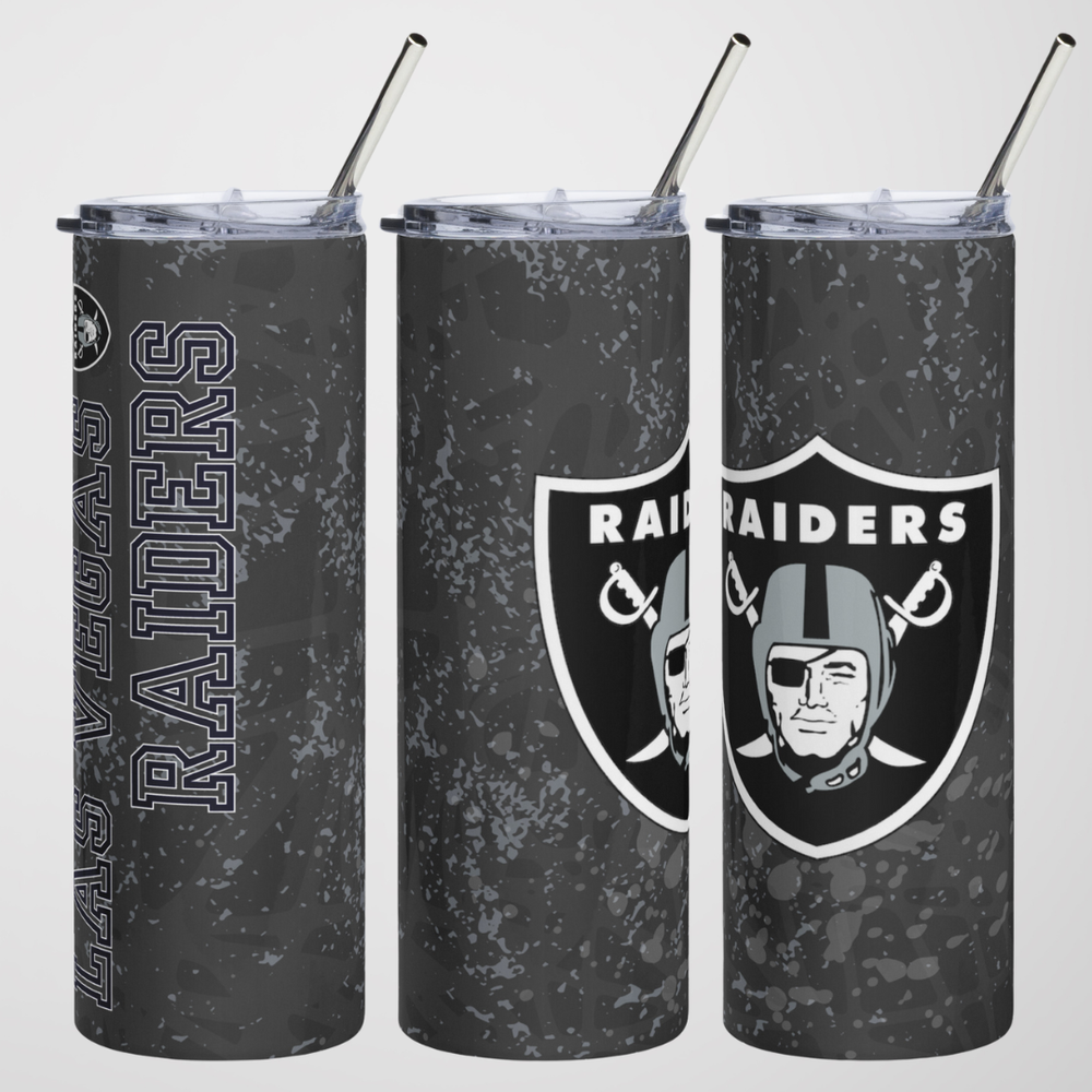 Las Vegas Raiders Tumbler 12 oz Stainless Steel NFL Fan Gear