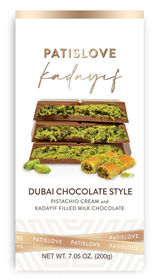 PatisLove Dubai Luxury Handmade Gourmet Chocolate Bar – Premium Treat