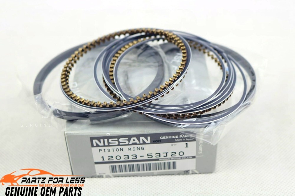 NISSAN OEM Piston Ring Set 12033-53J20 Genuine New
