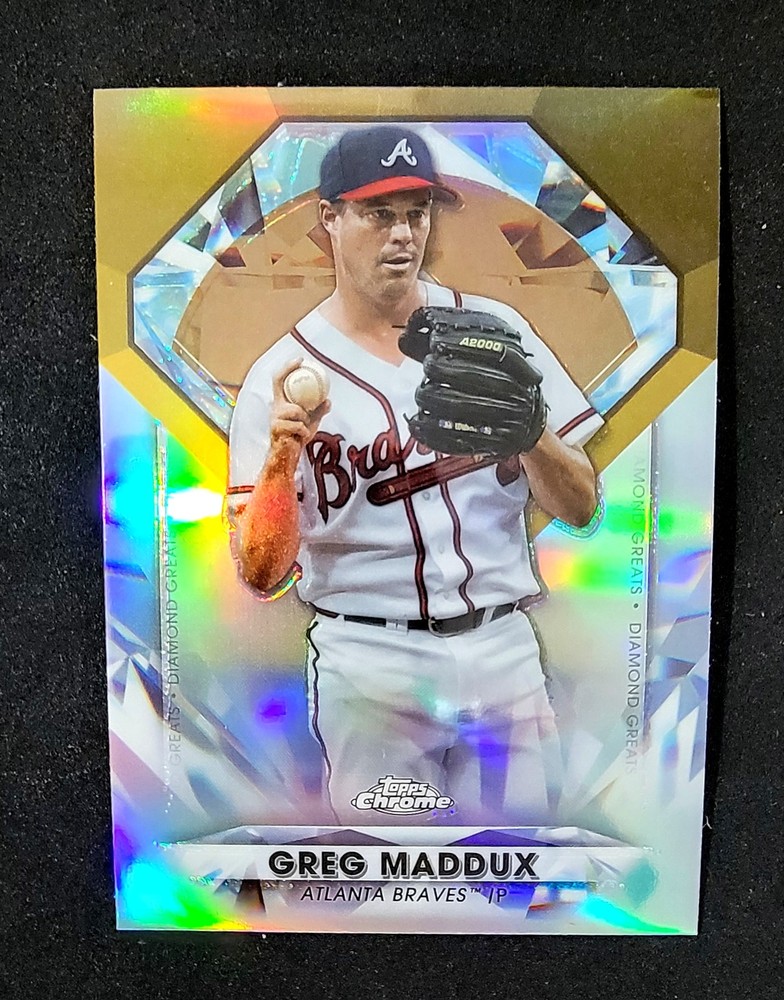 Greg Maddux 2022 Topps Chrome Update #DGC-2 Diamond Greats Refractor