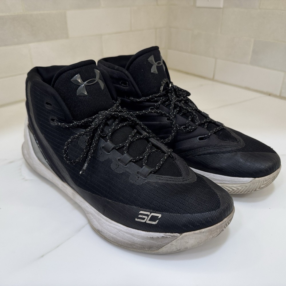 Under Armour Curry 3 Cyber Monday Mens Basketball Shoes Size 13-image