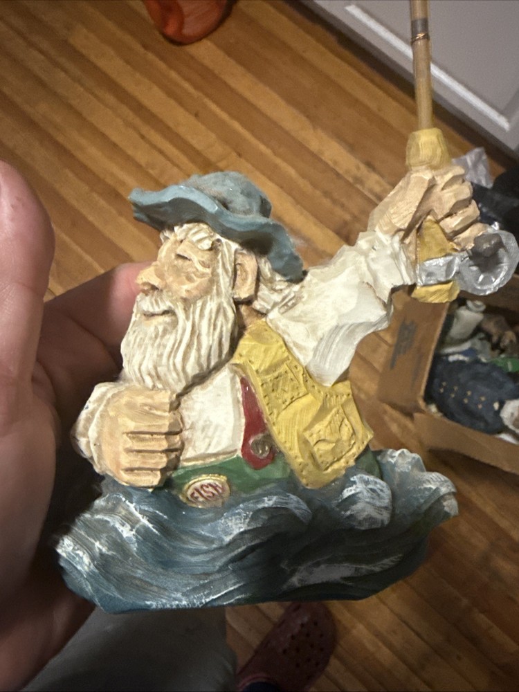 David Frykman 1996 Fisherman Figurine with Pole 5