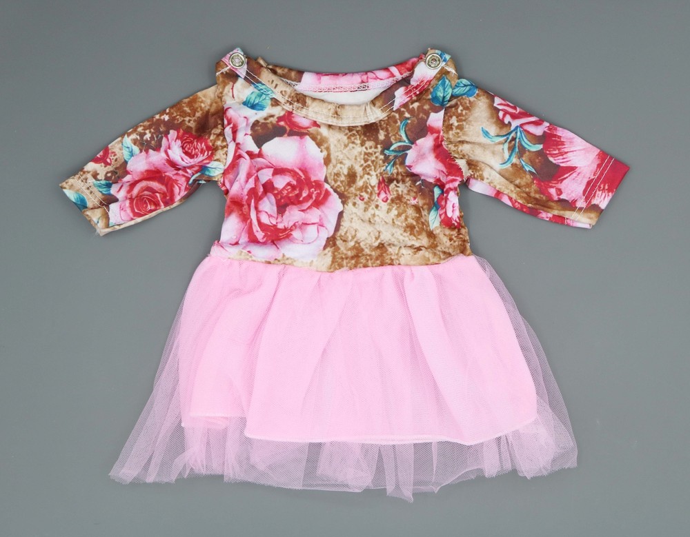 Flower Gauze skirt made for 18'' American girl doll party dress outfit