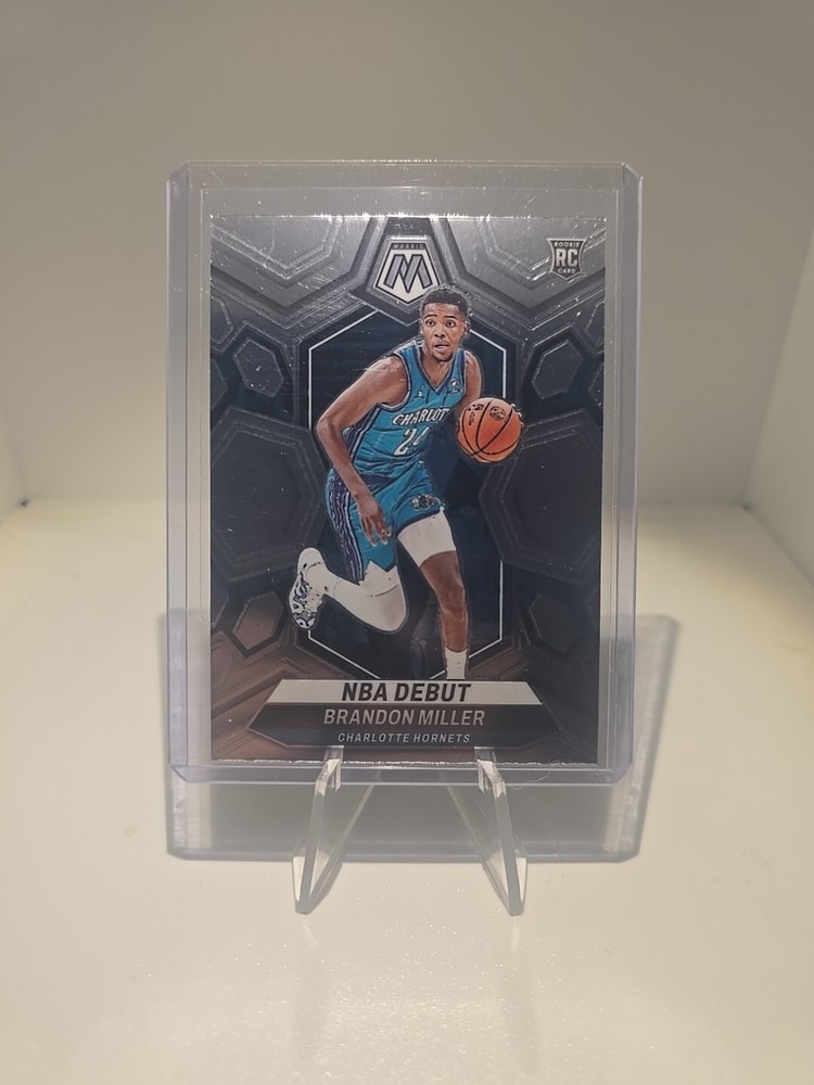 BRANDON MILLER 2023-24 MOSAIC NBA DEBUT BASKETBALL ROOKIE #252 RC