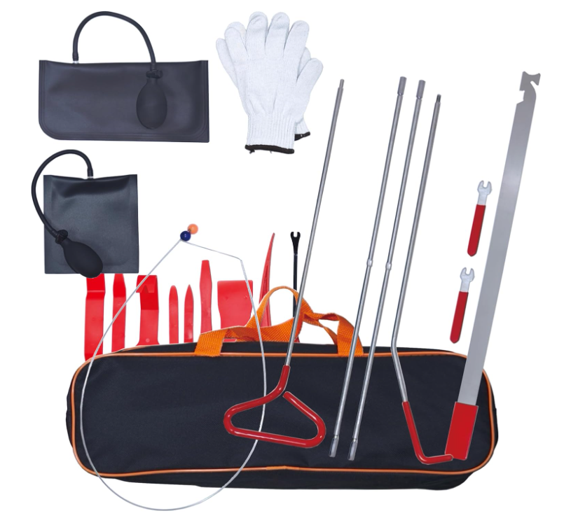 Multifunctional Car Tool Kit, 18 PCS with Carrying Bag