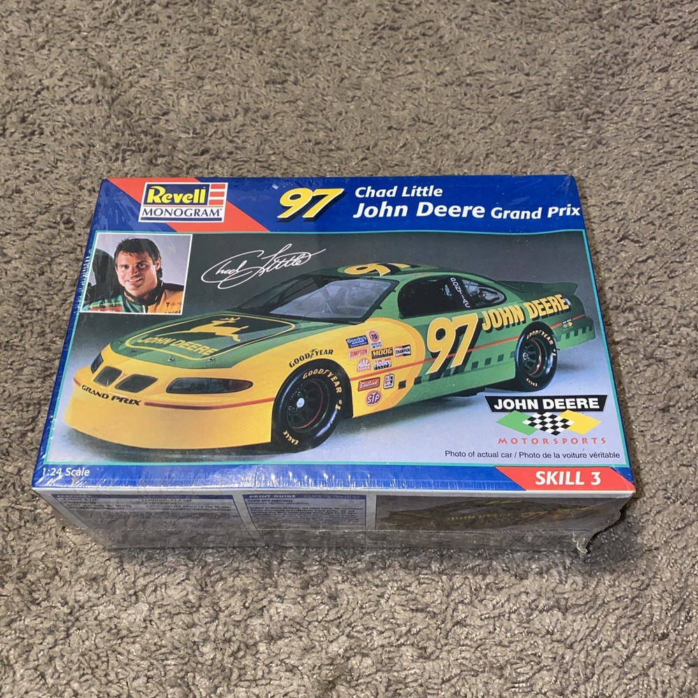Revell 1/24 Chad Little 97 John Deere Grand Prix Model Car Kit 85-2492 Sealed