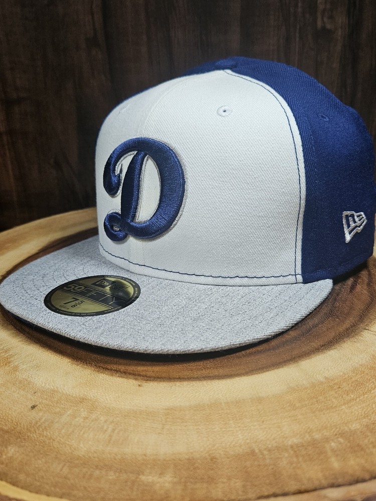 Oklahoma City Dodgers Minor League Baseball New Era Fitted Hat Cap Size 7 5/8