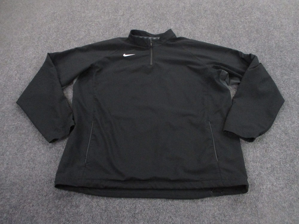 Nike Jacket Mens XL Team Shield Performance Track Active Vented 578555 020 Adult