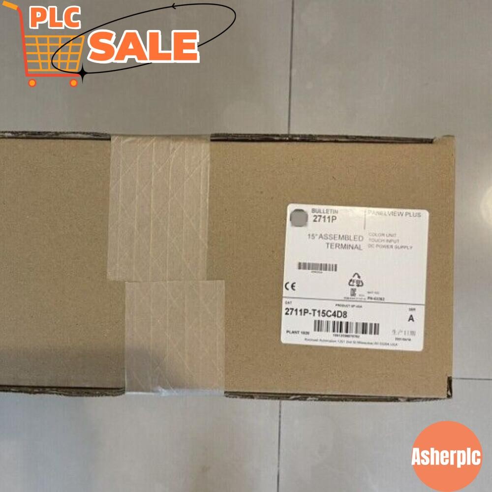 Allen-Bradley 2711P-T15C4D8 2711 PanelView Terminal 2711PT15C4D8 NEW US Free Tax