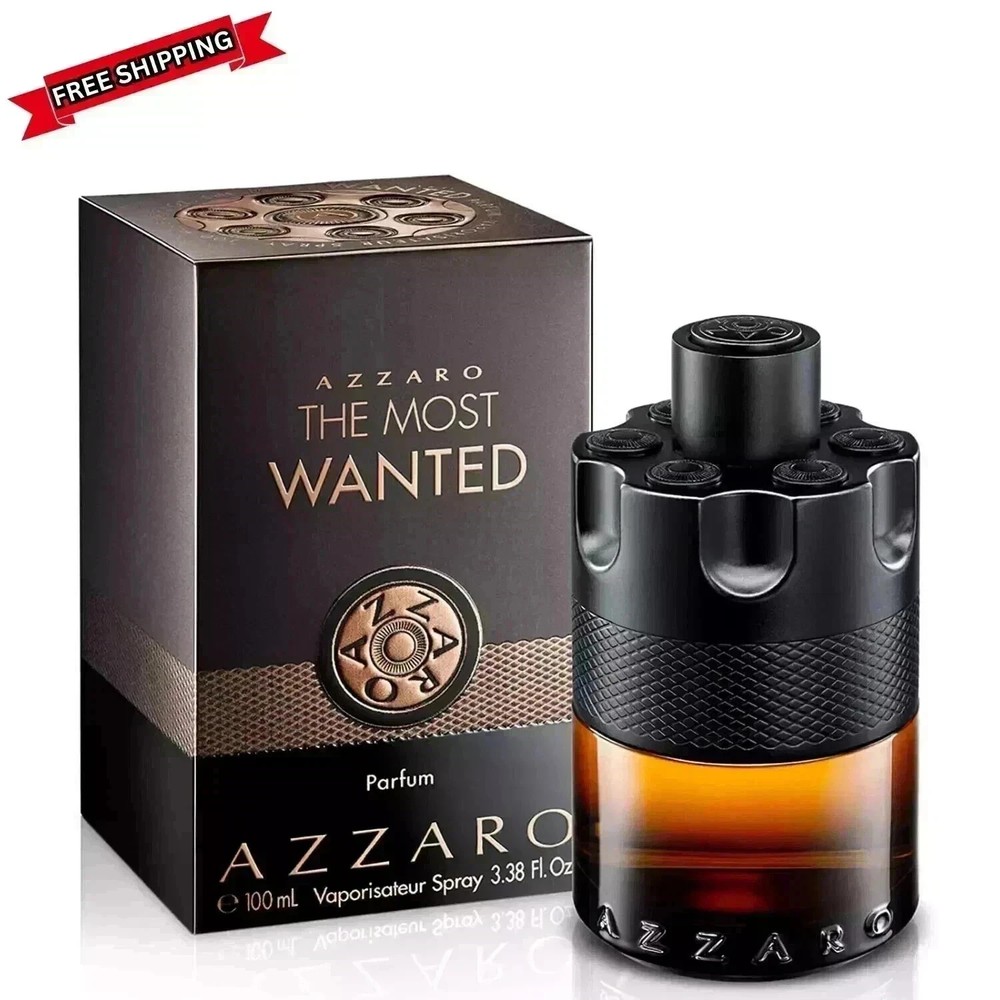 Azzaro The Most Wanted 3.38 oz./ 100 ml. PARFUM EDP Spray for Men New Sealed Box