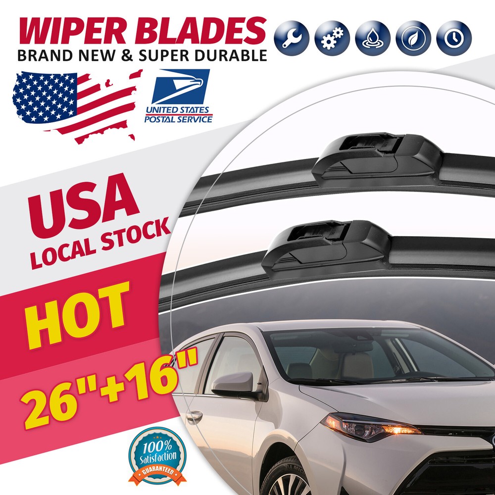 New Windshield Wiper Blades Bracketless OEM QUALITY 26