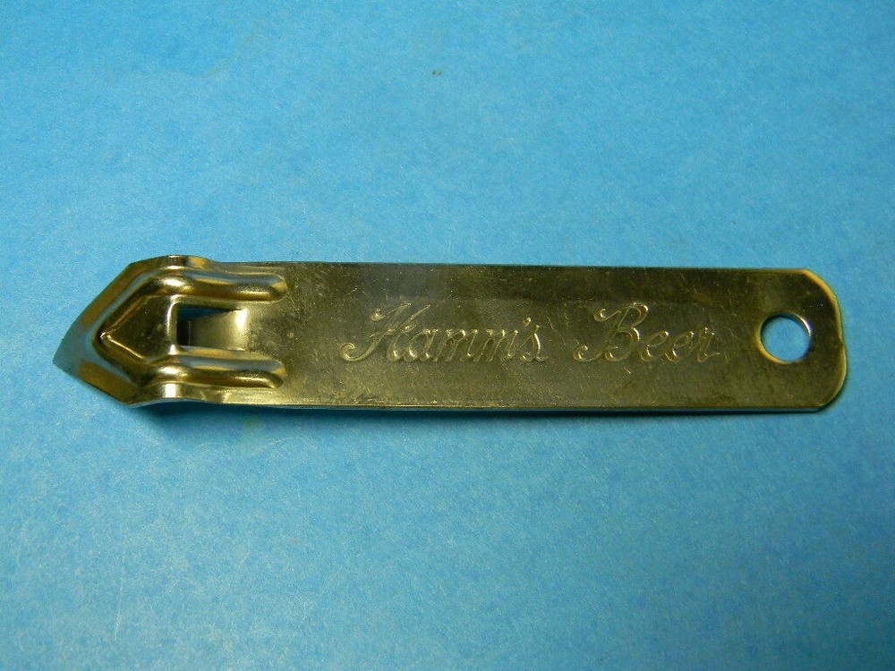 RARE MINTY 1950s HAMM'S BEER CAN BOTTLE OPENER ST. PAUL MINNESOTA CA. MARYLAND